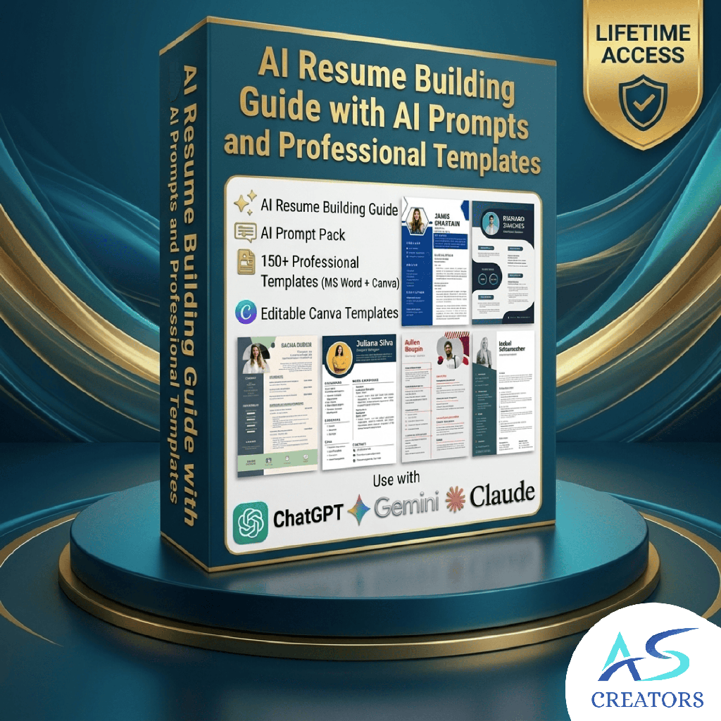 AI Resume Building Guide with AI Prompts and Professional Templates